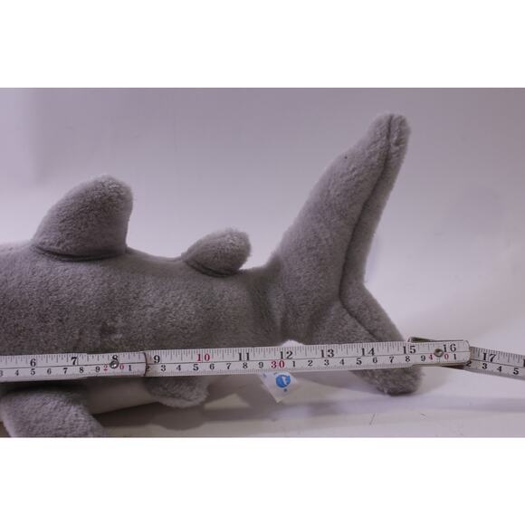 Sea World, Shark, Medium Plush, Ocean, Vintage, Stuffed Animal, ~ 250827-WH 547 - Picture 3 of 3